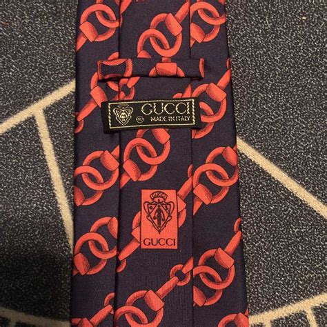 yellow gucci tie|vintage Gucci tie.